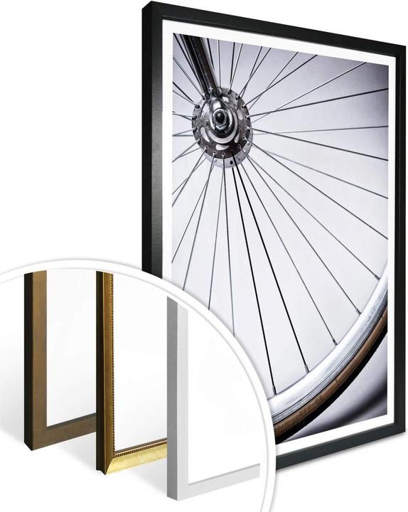 Actual product image Trenddeko Bicycle spokes (40 x 50 cm)