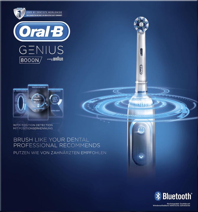 Actual product image Oral-B Genius 8000N (Oscillating toothbrush)