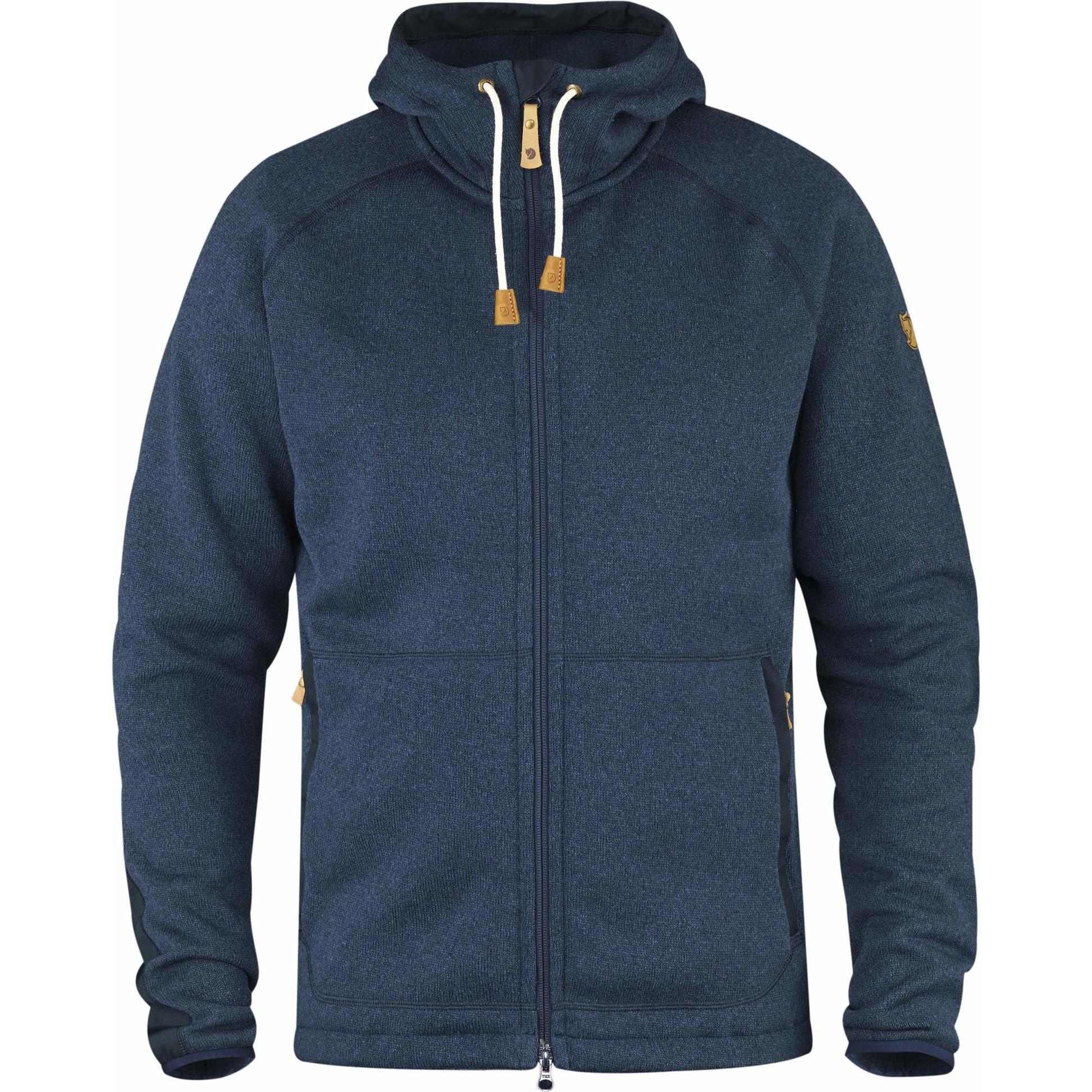Fjällräven, Herren, Jacke, Övik Fleece Hoodie (M), Blau, M