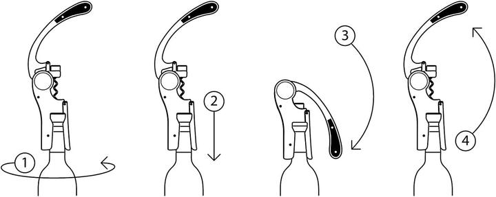 Image du produit Vinart Oeno (Tire-bouchon levier)
