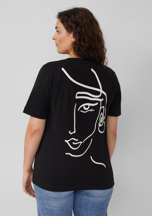 Produktbild S.Oliver T-Shirt T-Shirt mit Front- und Rückenprint (48)