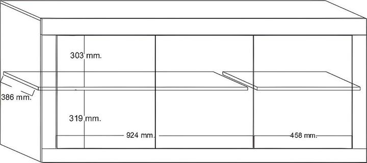 Image du produit Vente-unique Comete (160 x 42 x 85.80 cm)