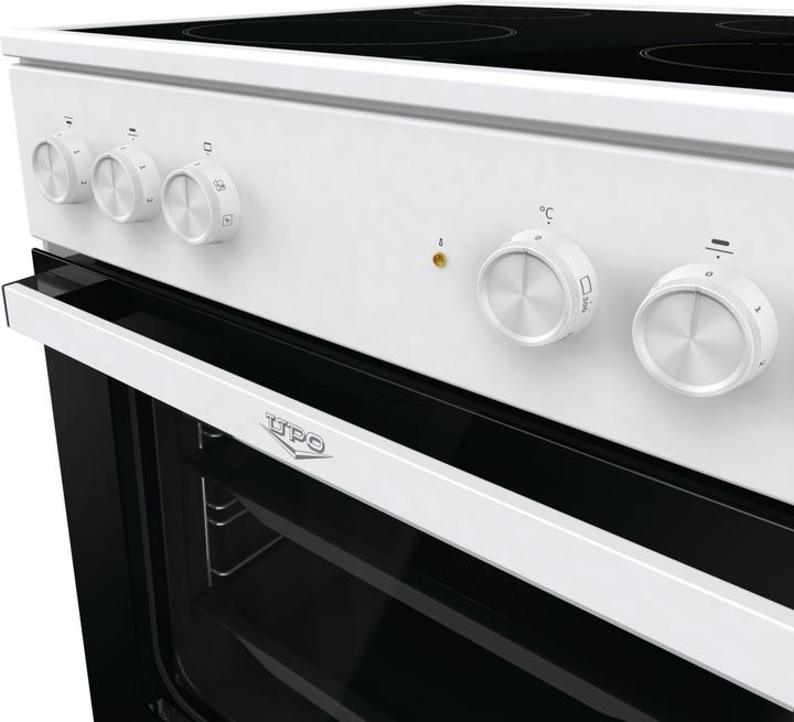 Actual product image Upo UEC6A20W Ceramic stove, white