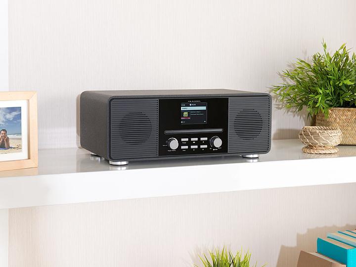Image du produit VR-Radio Radio Internet stéréo avec lecteur CD (DAB+ DAB, Webradio, WiFi)