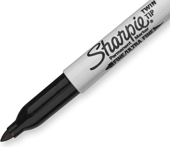 Produktbild Sharpie Permanent-Marker Twin Tip (Mehrfarbig, 0.90 mm, 8 x)