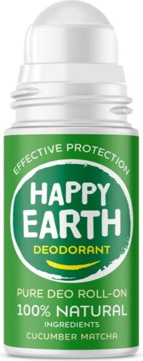 Produktbild Happy Earth Gurken-Matcha-Roll-On-Deodorant (Roll-on, 75 ml)