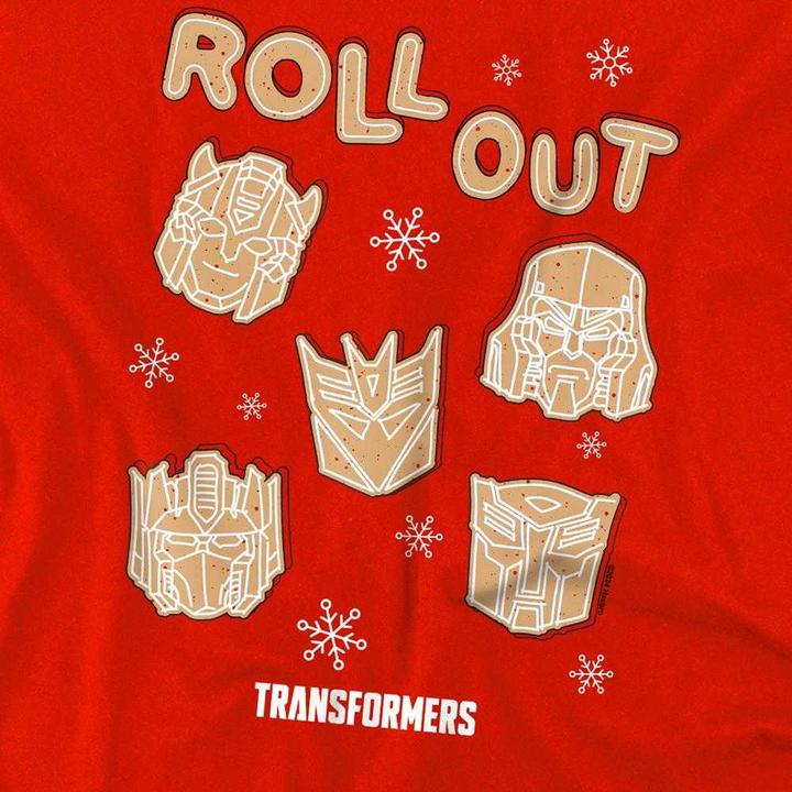 Image du produit Transformers - Sweat à capuche Noël motif/style Cookie ROLL OUT - Enfant (152, 158)