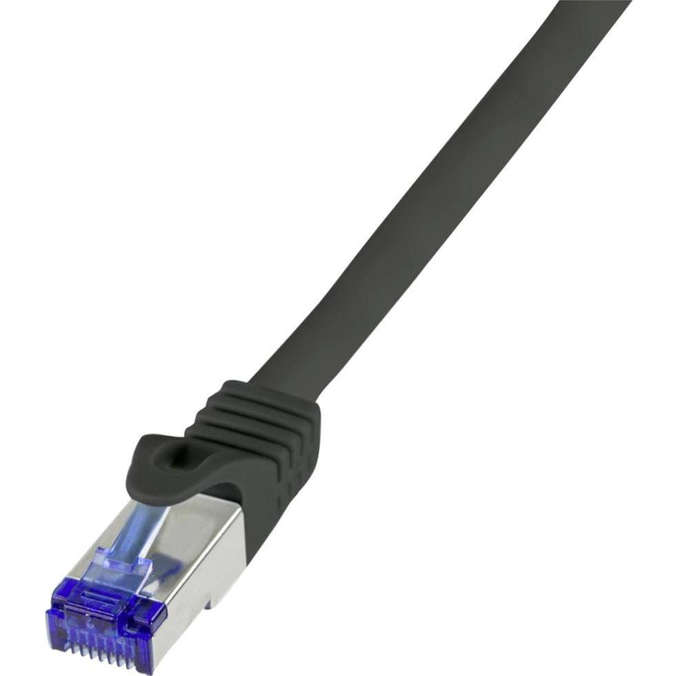 LogiLink Netzwerkkabel (S/FTP, CAT6a, 5 m), Netzwerkkabel