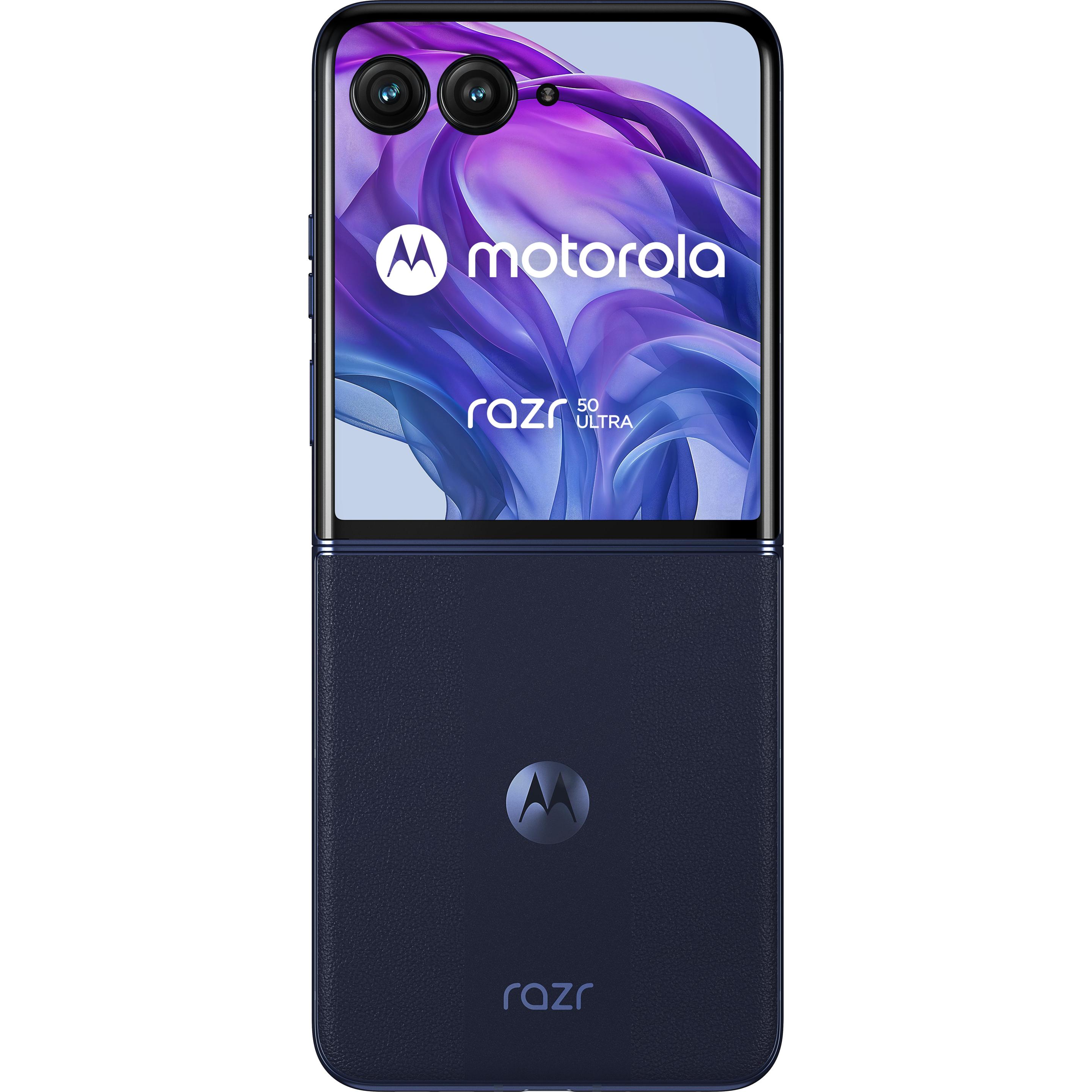 Thumbnail - Motorola Razr 50 Ultra (512 GB, Midnight Blue, 6.90", Dual SIM, 50 Mpx, 5G), Smartphone, Blau