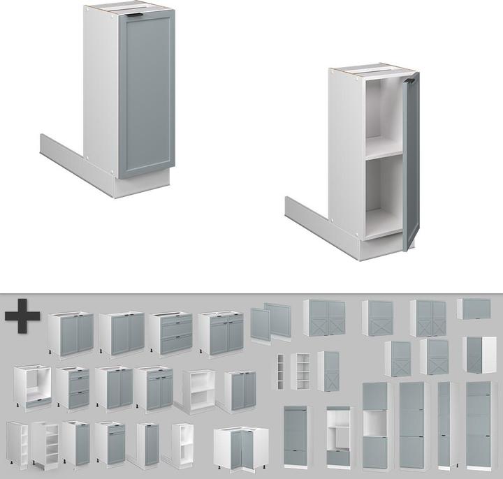 Image du produit Vicco Kücheninsel Fame-Line (30 x 30 x 82 cm)