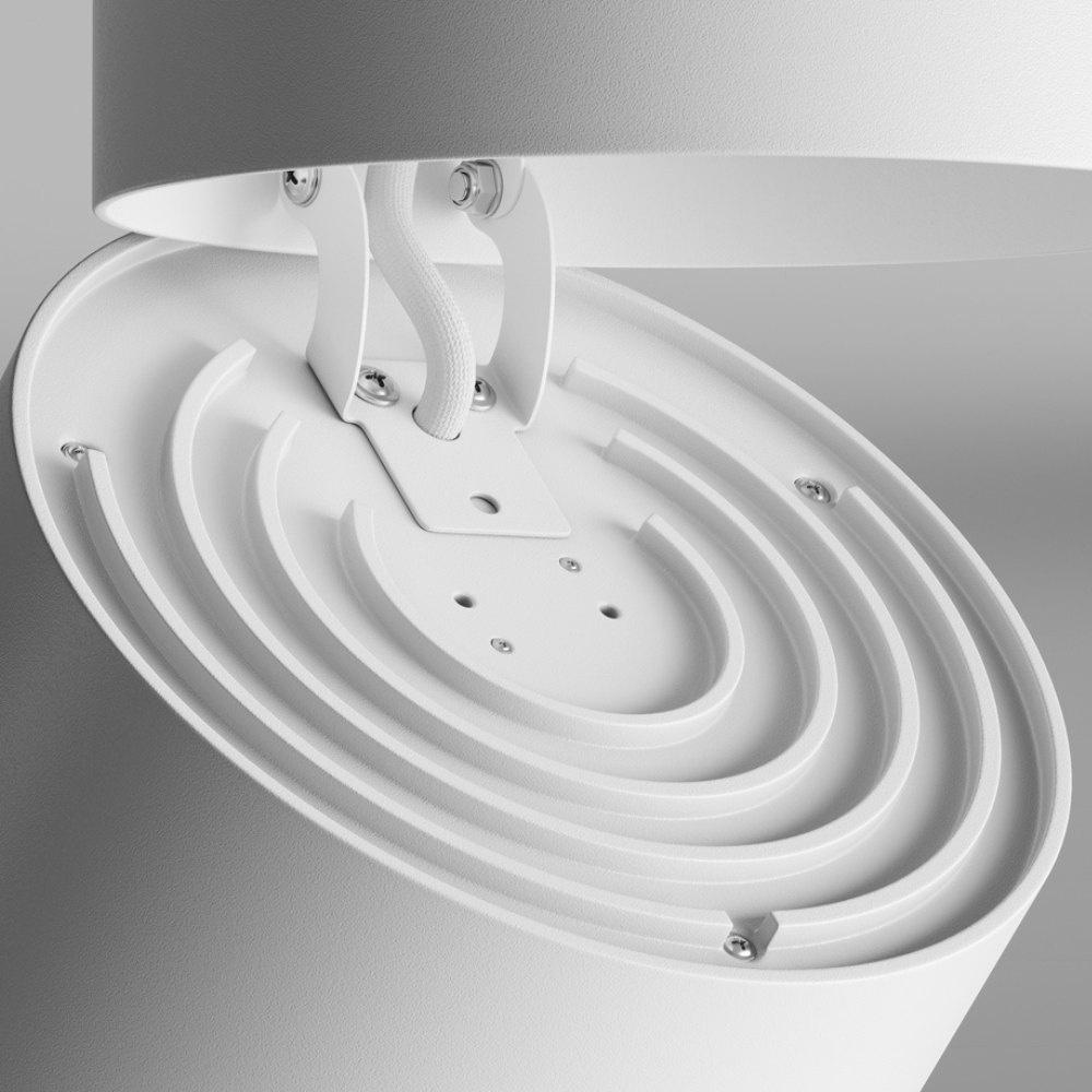 Thumbnail - Maytoni, Wandleuchte + Deckenleuchte, Yin LED Deckenleuchte, Deckenlampe 15W Weiss 4000K 90Ra Neutralweiss (1120 lm)