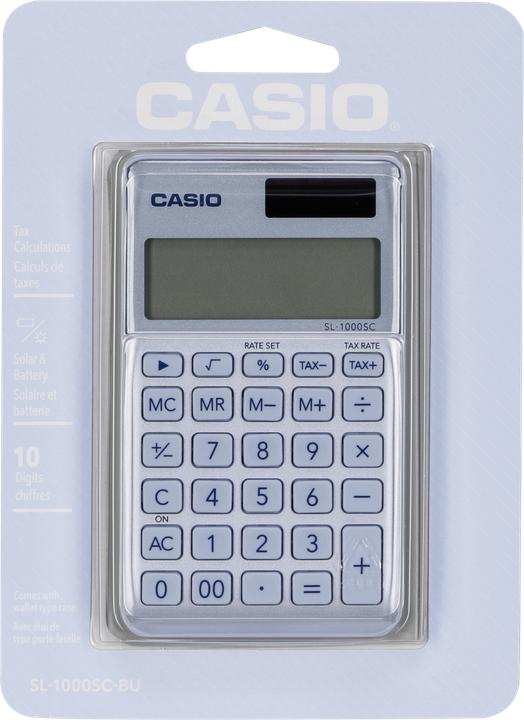 Produktbild Casio SL-1000SC (Batterien, Solarzellen)