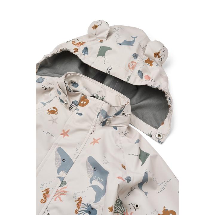 Actual product image Liewood Manu Regenset Sea Creature (80)