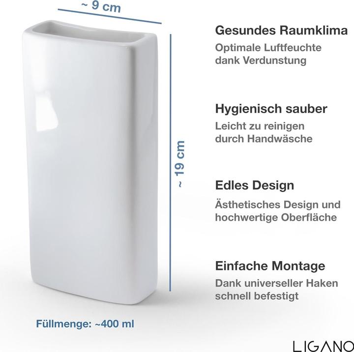 Produktbild Ligano Heizkörper Luftbefeuchter (4 Stück)