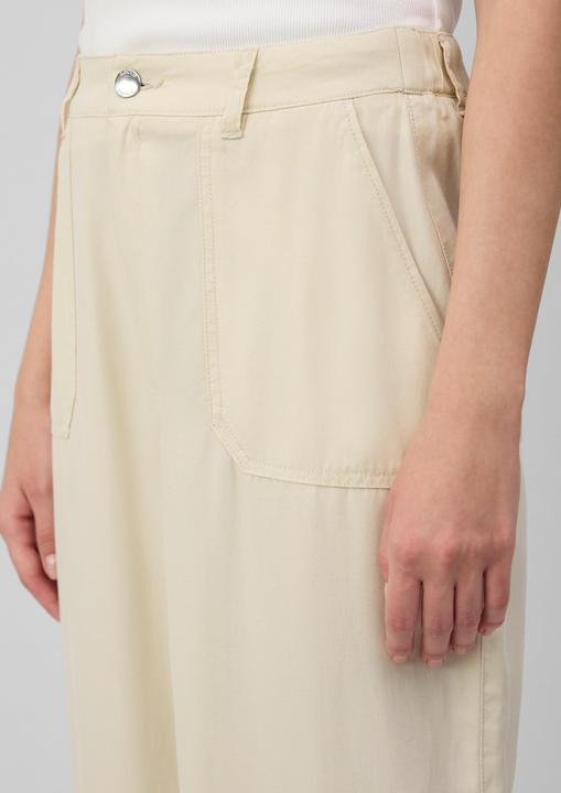 Actual product image S.Oliver Hose Cropped Barrel-Leg-Hose im Relaxed Fit mit Elastikbund (44)