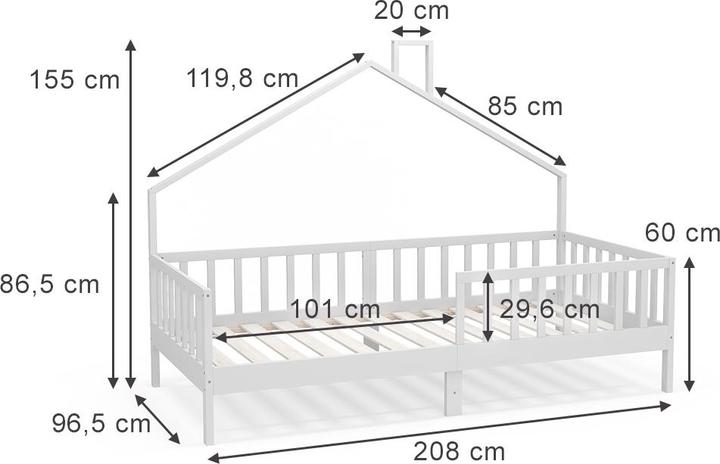 Produktbild VitaliSpa Justus (90 x 200 cm)