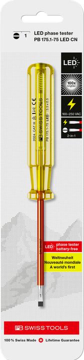 PB Swiss Tools Rilevatore di tensione PB 175 CN (Porta)
