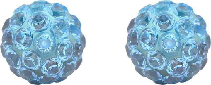 Produktbild Studex Sensitive Ohrstecker Fireball Aquamarin 6 mm (Edelstahl)