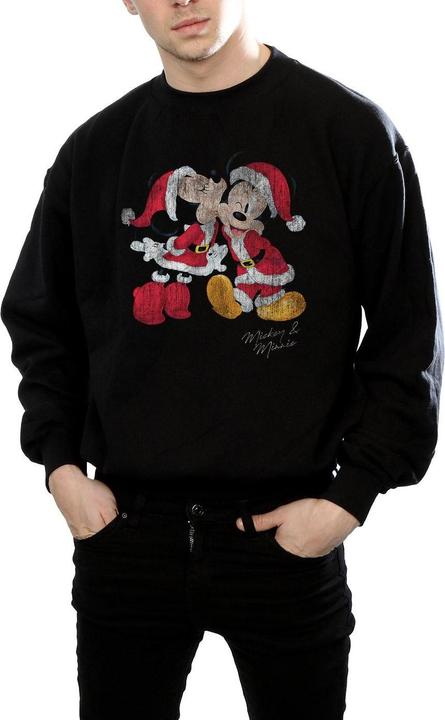 Produktbild Disney Mickey And Minnie Christmas Kiss Sweatshirt (L)