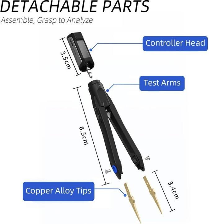 Produktbild Miniware DT71 Mini Digital Tweezers LCR Meter