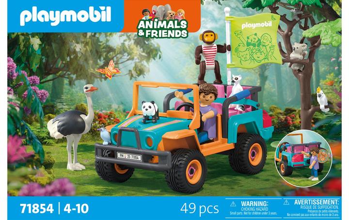 Produktbild Playmobil Bunter Geländewagen (71854)