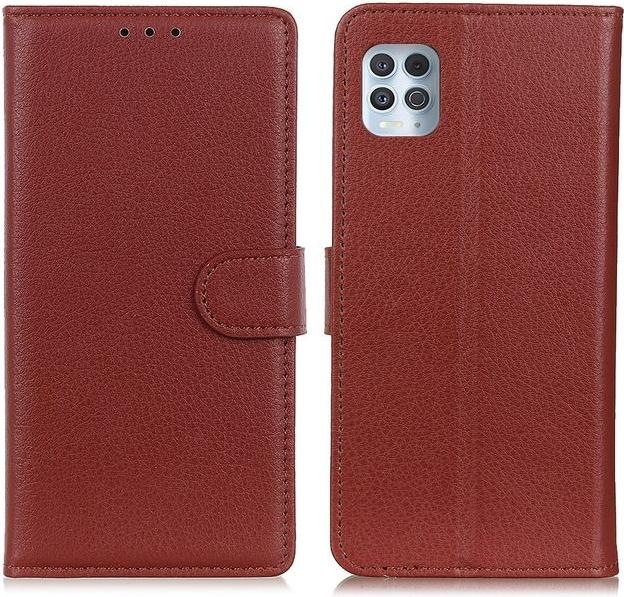 Produktbild MU Classic Litchi Leder Bookcover Series (Motorola Moto G100)