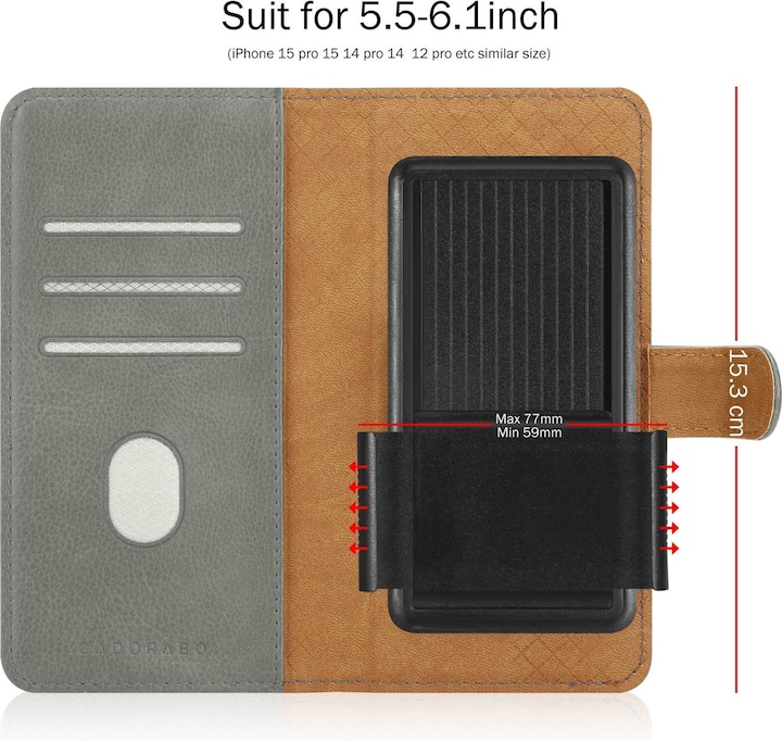Produktbild Cadorabo Hülle für Vodafone Smart PRIME 7 Book Case Style (Vodafone Smart Prime 7)