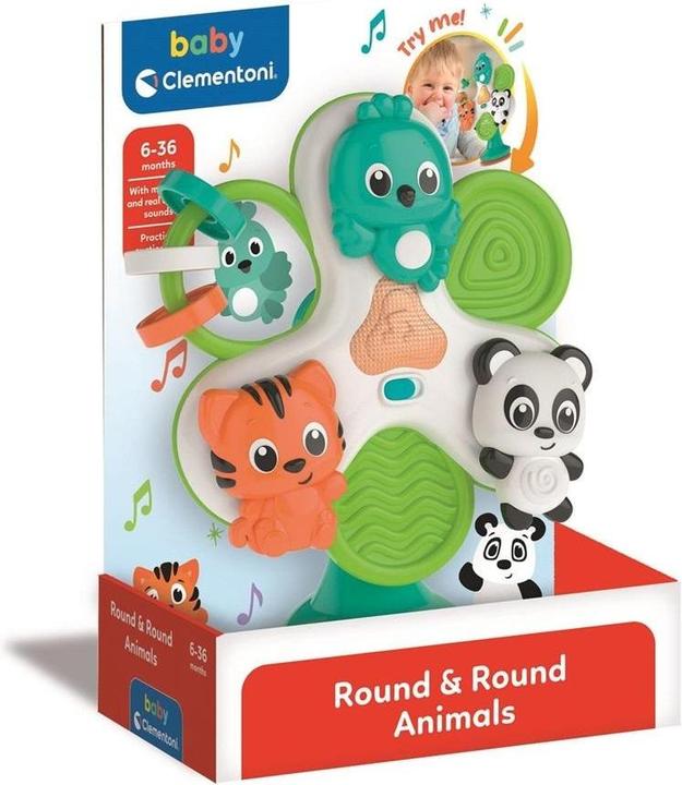 Produktbild Clementoni Round & Round Animals