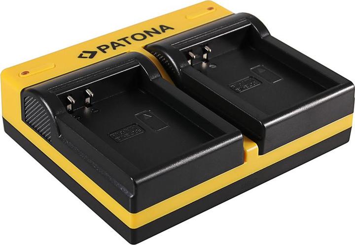 Immagine prodotto Patona Caricabatterie doppio per Nikon EN-EL23 Coolpix p600 con cavo Micro-USB