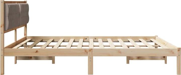 Actual product image vidaXL Bettgestell (200 x 200 cm)