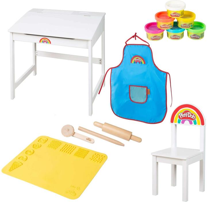 Roba School desk with chair " x Play-Doh" PlayDoh (High chair, Kids table)