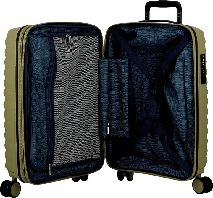 Immagine prodotto Jump Xwave Carrello da cabina a 4 ruote da 55 cm con ripiegamento elastico (35 l)