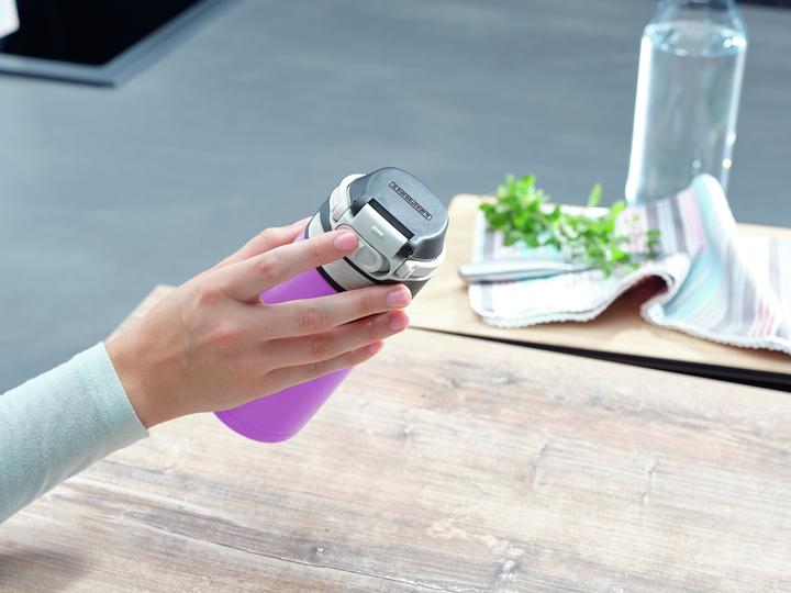 Produktbild Leifheit Isolierbecher Flip 350ml lila (0.35 l)