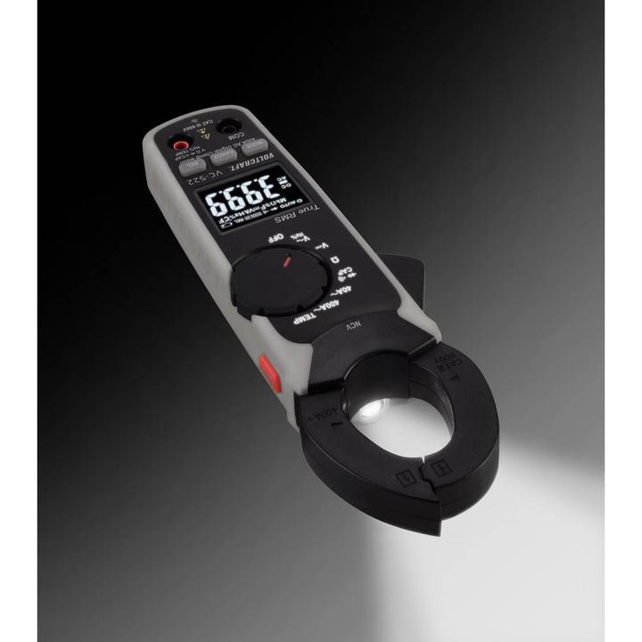 Immagine prodotto Voltcraft VC522 Pinza amperometrica (CAT III 600V, Chela amperometro)