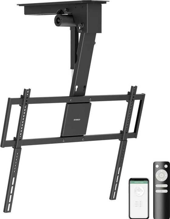 SpeaKa Professional SP-TVCM-560 TV-Deckenhalterung Neigbar, Höhenverstellbar 109 (Decke, 55 kg, 43" - 86")