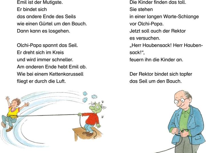 Produktbild Die Olchis auf dem Schulfest (Deutsch, Erhard Dietl, 2019)