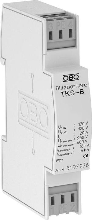 OBO Bettermann TKS-B Barriera antifulmine 120VAC 5097976