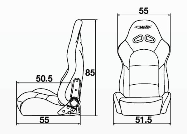 Produktbild Simoni Racing Tuning Sitz Tazio