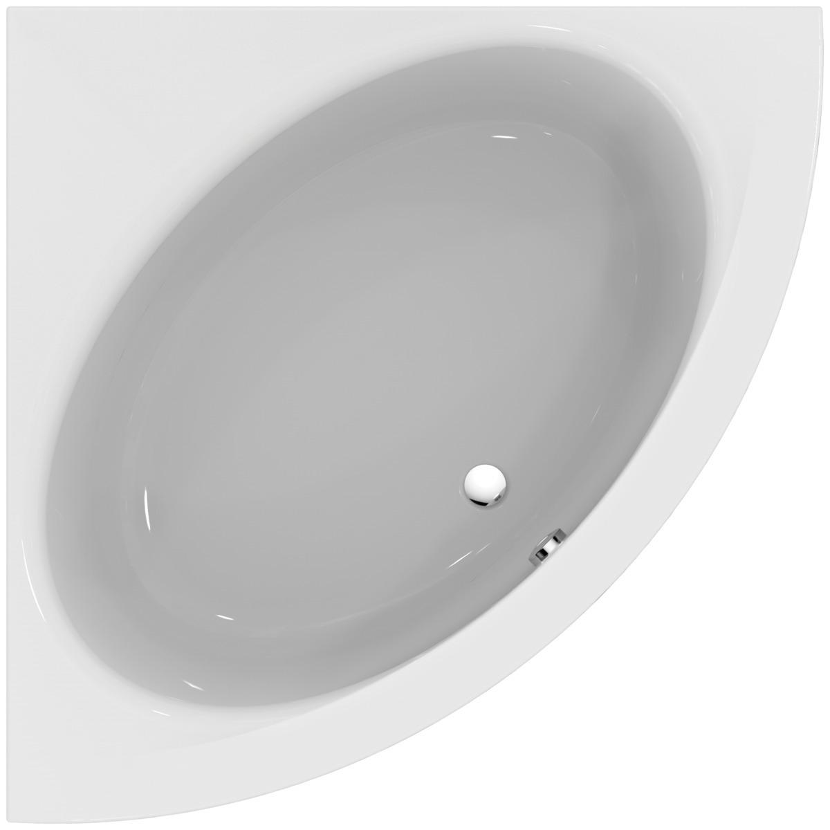 Ideal Standard, Badewanne, Connect Air Eck-Badewanne 1400mm, E125001 (140 cm, 140 cm)