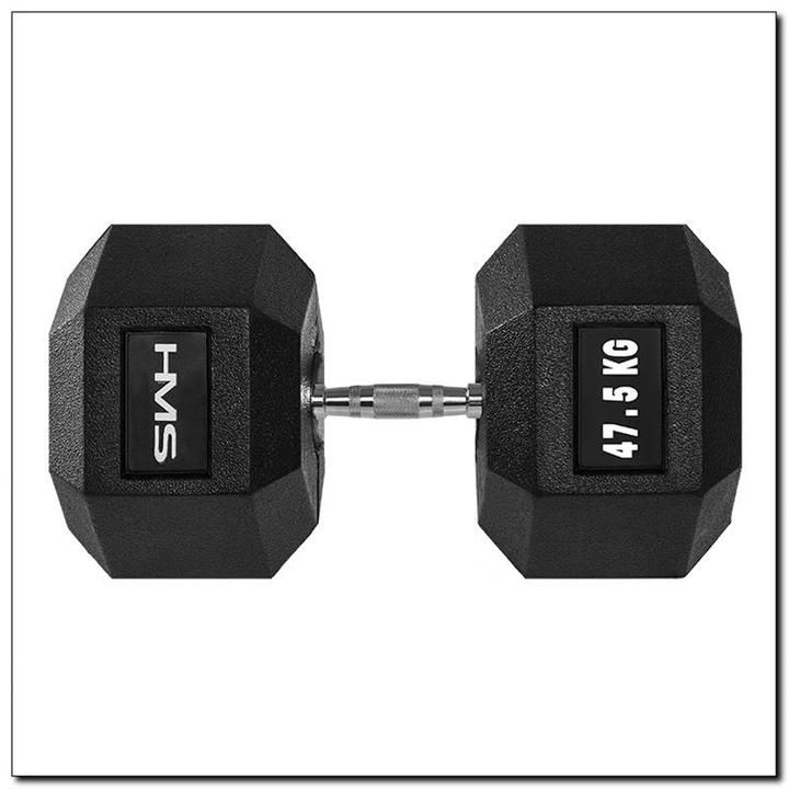 Actual product image HMS Dumbbell Hex Pro - 47.5kg (1 x 47.5 kg)