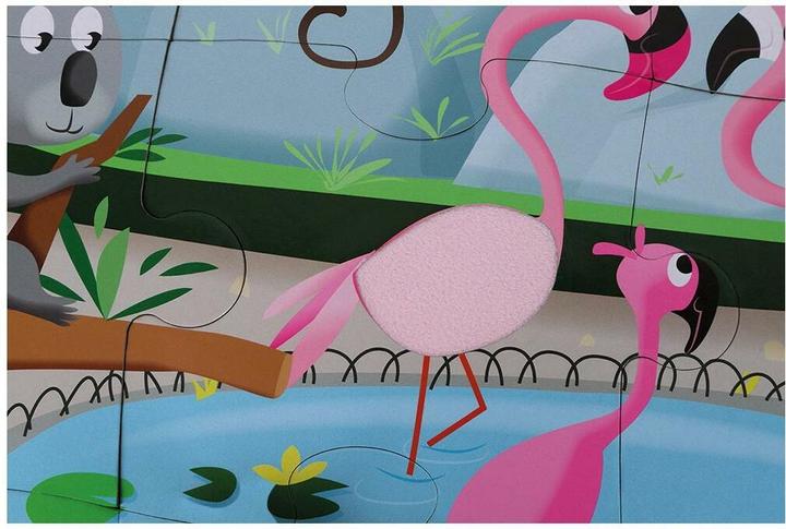 Produktbild Janod Ein Tag im Zoo (20 Teile)