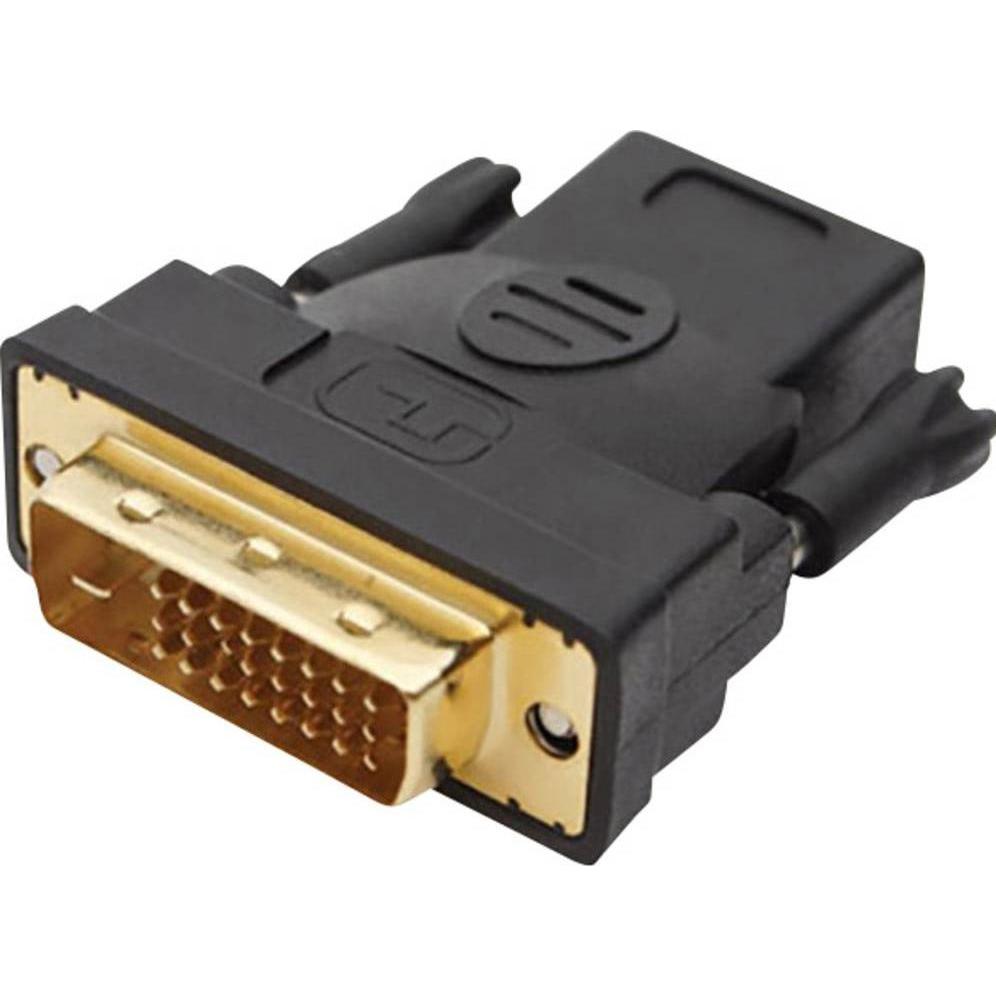 Club 3D DVI zu (HDMI, 5 cm), Data + Video Adapter, Schwarz