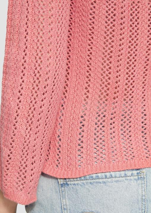 Produktbild S.Oliver Strickpullover Pullover in Häkeloptik (M)
