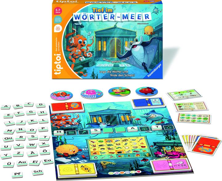 Image du produit tiptoi Au fond de la mer de mots (Allemand)