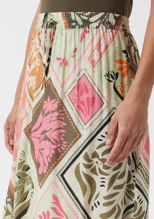 Image du produit Comma Rock Maxi-Rock aus Viskose mit All-over-Print (44)