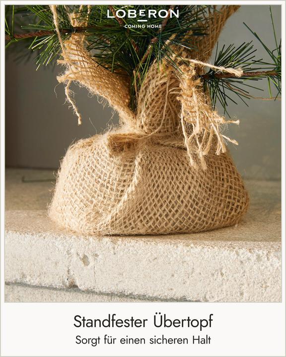 Image du produit Loberon Arbre déco set de 2 Bohicon vert/brun
