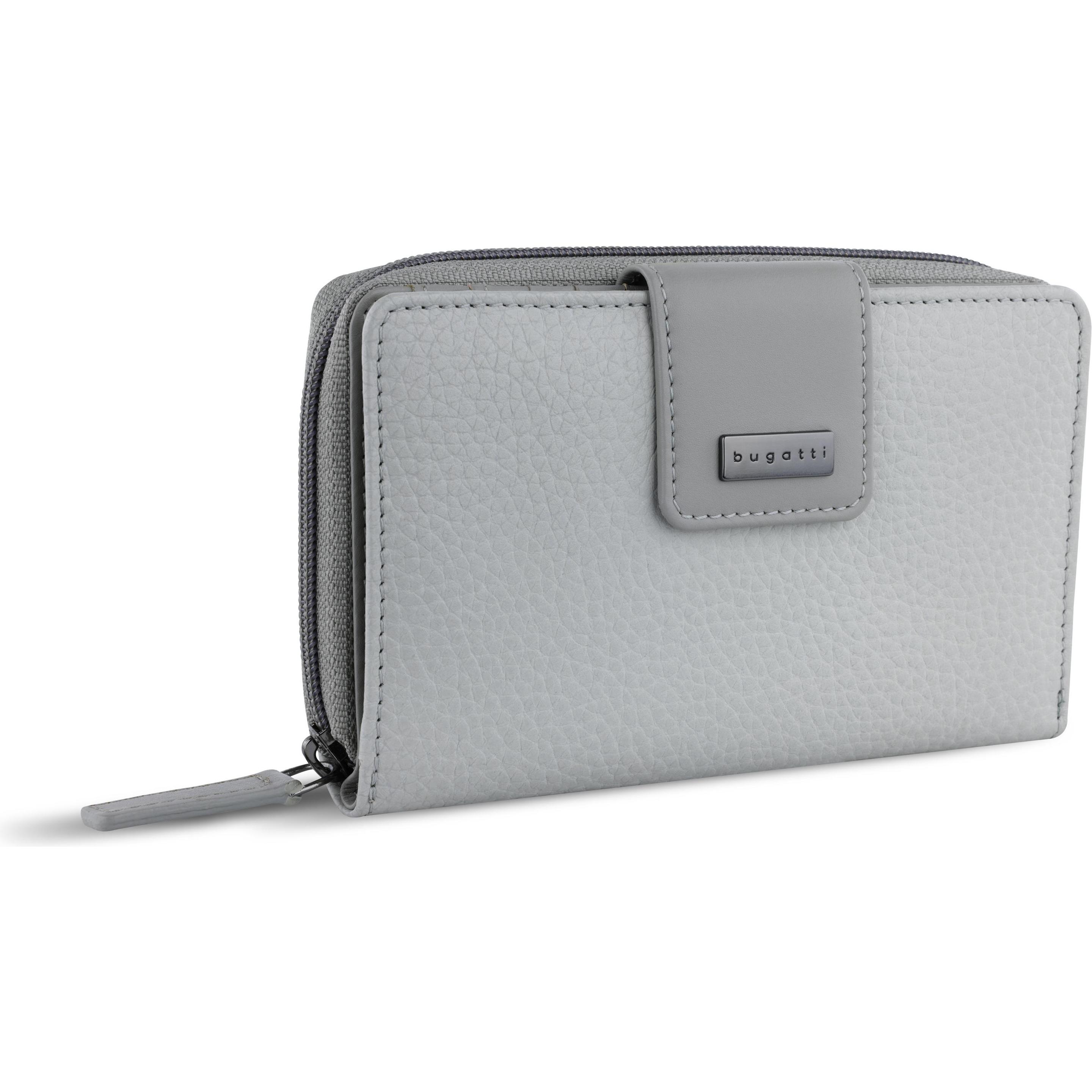 Thumbnail - Bugatti, Damen, Portemonnaie, Geldbörse SINA, Grau