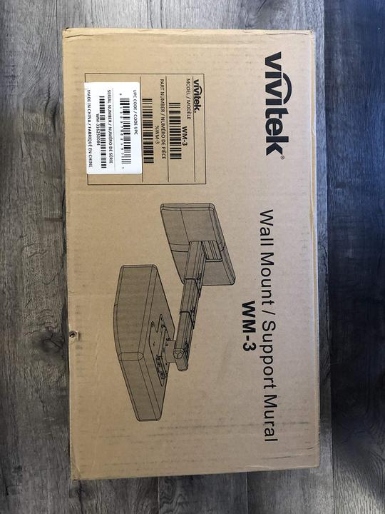 Actual product image vivitek Wallmount WM-3 - Mount for easier Installation of D75X Series WXGA and FHD (Wall)
