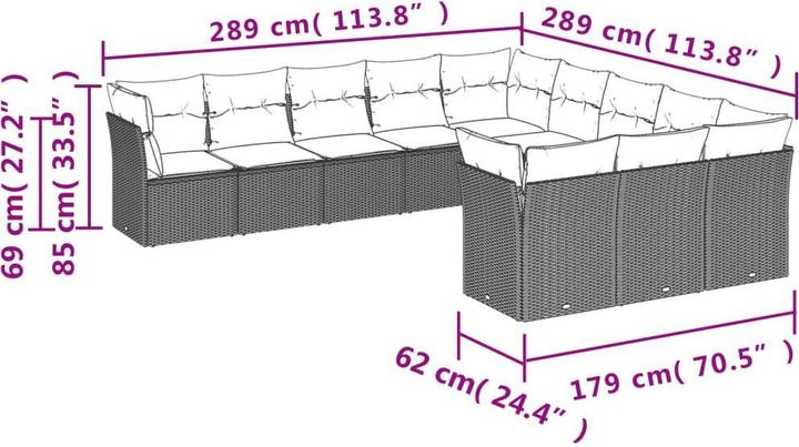 Produktbild vidaXL Kaia