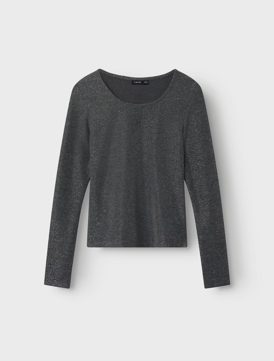 Actual product image Lmtd U-neck top with long sleeves (146)